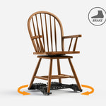 Windsor Armed Chair w/ Caddie